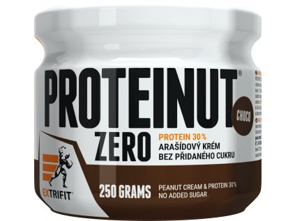 Extrifit Proteinut® Zero 250 g čokoláda proteinové máslo fitnessshop cz praha