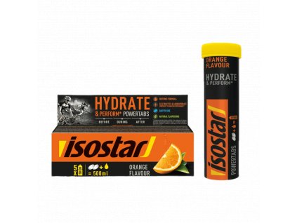 Isostar powertabs pomeranc iontovy napoj fitnesshop cz praha 4