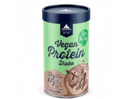 Multipower Vegan Protein shake rostlinný protein 420 g fitnessshop cz praha 4 čokoláda