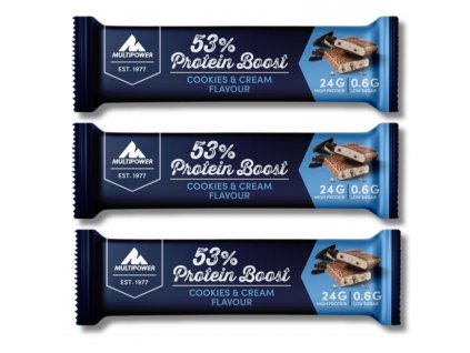 fitnessshop 53% proteon boost multipower 2+1 zdarma fitnessshop cz hubnutí cookies cream