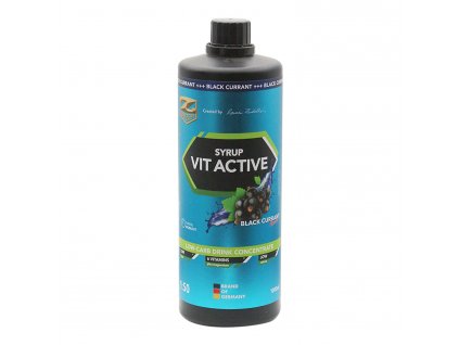 VitActiveSyr černý rybíz iontovy napoj fitnessshop cz praha
