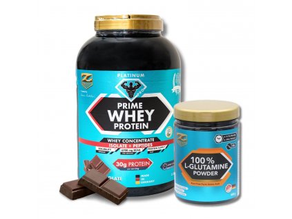Prime whey protein čokoláda + glutamin zdarma fitnessshop cz praha (1)
