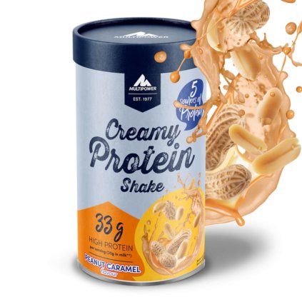 Multipower Creamy Protein Shake 420g burák karamel fitnesshop cz praha