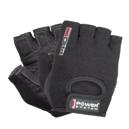 POWER SYSTEM Fitness rukavice na posilování Pro Grip černé fitnessshop cz praha