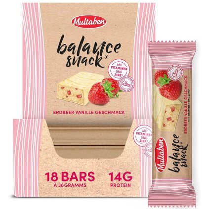 Multaben Erdbeer Vanille Packshot 1800x1800 fitnessshop cz praha (1)