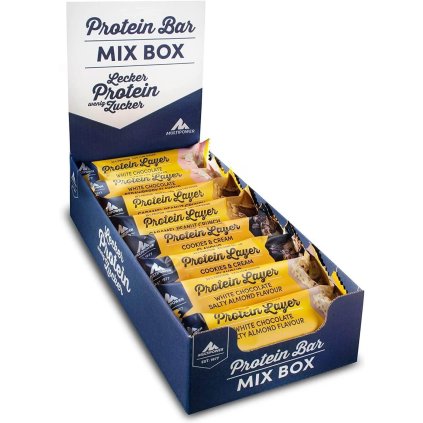 Protein Layer proteinová tyčinka 18x50g Mix fitnessshop cz praha
