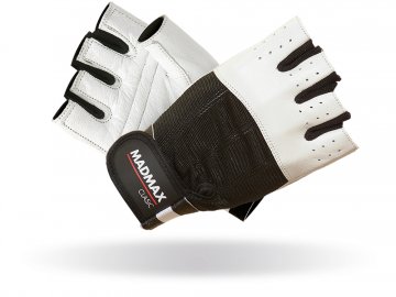 MADMAX rukavice Clasic White