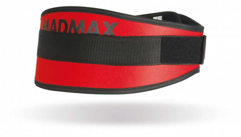 MadMax opasek Simply the Best Red Velikosti: XL