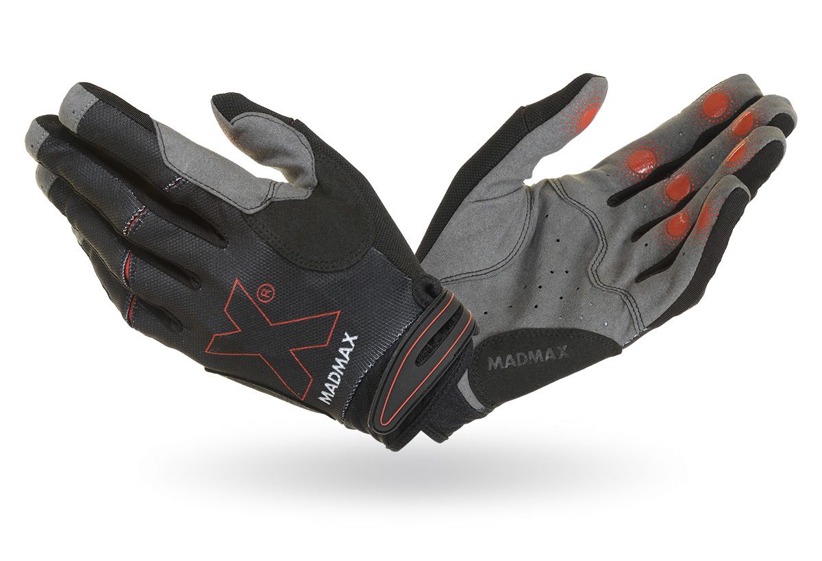 MADMAX X Gloves Black crossfitové rukavice Velikost: S