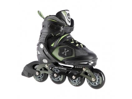 Kolieskové korčule NILS Extreme NA9080, zelené (Veľkosť S(31-34))