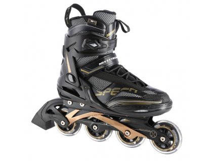 Kolieskové korčule NILS Extreme NA2150 čierne (Veľkosť 37)