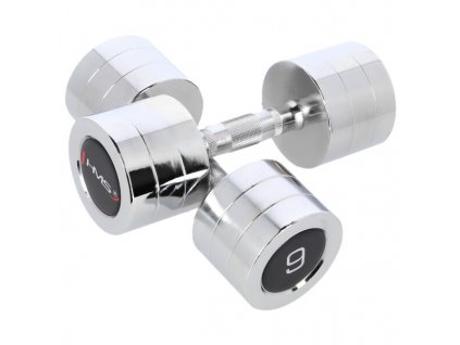 CHD09 CHROMOVANÉ JEDNORUČNÉ ČINKY HMS 2 x 9KG