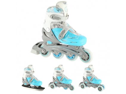 Korčule NILS Extreme NH18331 4v1 modré (Veľkosť S(31-34))