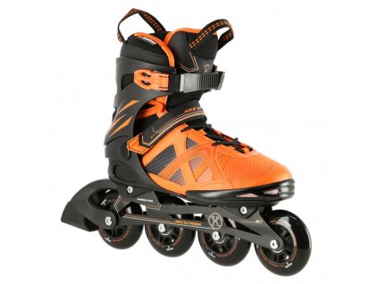 Kolieskové korčule NILS Extreme NA14112 oranžové (Veľkosť 38)