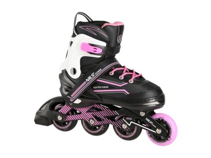 Kolieskové korčule NILS Extreme NA1169 ružové (Veľkosť L(39-42))