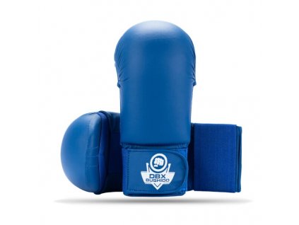 Rukavice na karate DBX BUSHIDO DBX-KM modré (Veľkosť S)