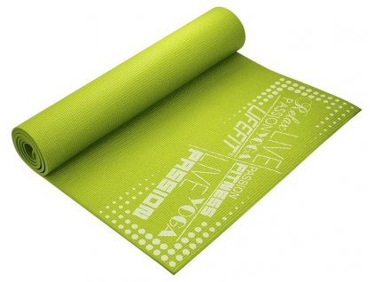 Gymnastická podložka LIFEFIT SLIMFIT PLUS, 173x58x0,6cm, svetlo zelená
