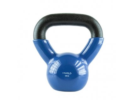 HMS KN 6 KG KETTLEBELL POKRYTÝ VINYLOM