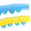 HHP022 ŽLTO-MODRÁ MASÁŽNA HULA-HOP OBRUČ 110CM HMS