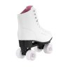NQ 8400 S BIELE QUAD KOLIESKOVÉ KORČULE NILS EXTREME (Veľkosť 35)