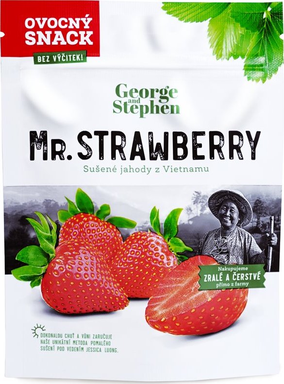 George and Stephan MR. STRAWBERRY | Sušené jahody 40 g