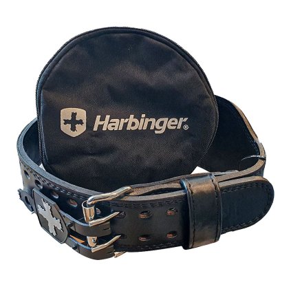 harbinger pro leather belt opasok na cvicenie11