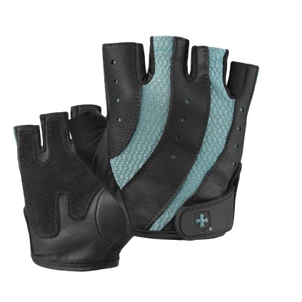 Harbinger Women's Pro Teal, dámske fitness rukavice (Velkosť S)