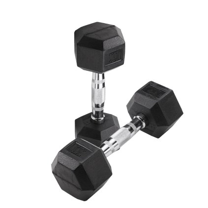28397 body solid hex dumbbell 2x 8kg par jednorucnych ciniek