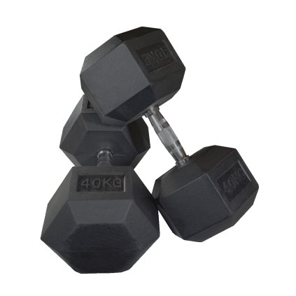 30053 body solid hex dumbbell 2x 40kg par jednorucnych ciniek