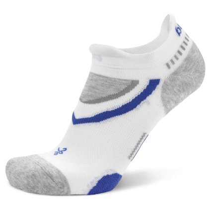 Balega Ultraglide Running Socks White/Mid Grey sport zoknik
