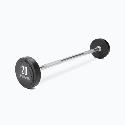 Kétkezes súlyzó uretán bevonattal, fitneszközpontokba is alkalmas