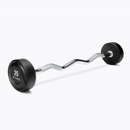 ZIVA Fixed EZ Biceps Súlyzó SL RPU 15 kg