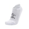 Balega Hidden Comfort No Show Running Socks White sport zoknik