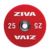ZIVA ZVO uretán verseny színű lökhárító tárcsa 25 kg-os olimpiai tárcsa