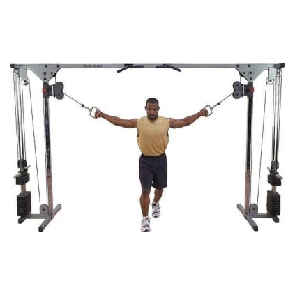 Body Solid GCCO150 Cable Crossover, Kabelzugturm mit Gegenlager