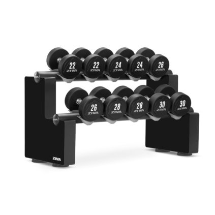 ZIVA EX 5 Pair Horizontal Dumbbell Rack 2.0 stojan na 5 párov jednoručiek
