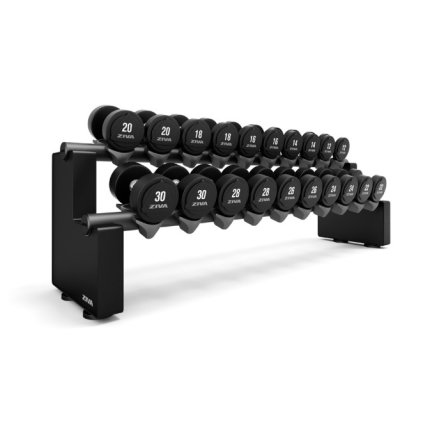 ZIVA EX 10 Pair Horizontal Dumbbell Rack 2.0 stojan na 10 párov jednoručiek