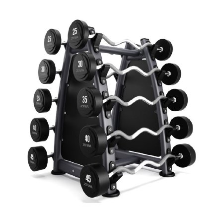 ZIVA EX 10 Piece Barbell Rack 2.0 stojan na 10 obojručných činiek