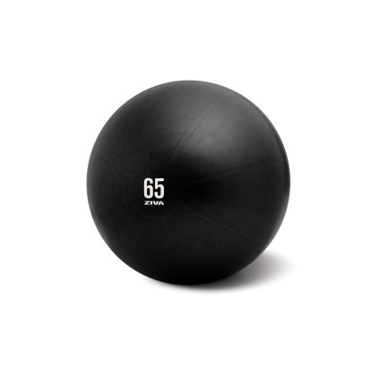 Gymnastická 65cm fitlopta ZIVA s antiburst patentom, na cvičenie s nosnosťou do 320 kg