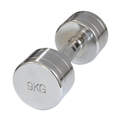Body Solid Chrom Hantel 2x 9kg, Paar Kurzhanteln