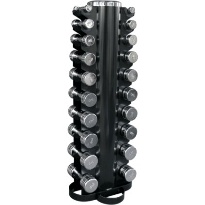 Body Solid Chrom Kurzhantelnset 1-10kg mit Ständer