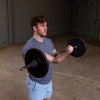Body Solid TEZCB EZ Curl Bar, glatte Hantelstange für Bizeps-Curls