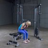 Body Solid PFT100 Powerline Functional Trainer Kabelzugturm mit Gegenlager