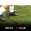 SKLZ Reactive Agility Ladder, kreisförmige Koordinationsleiter mit Hütchen