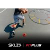 SKLZ Reactive Agility Ladder, kreisförmige Koordinationsleiter mit Hütchen