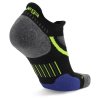 Balega Ultraglide No Show Tab Black/Charcoal Sport-Socken