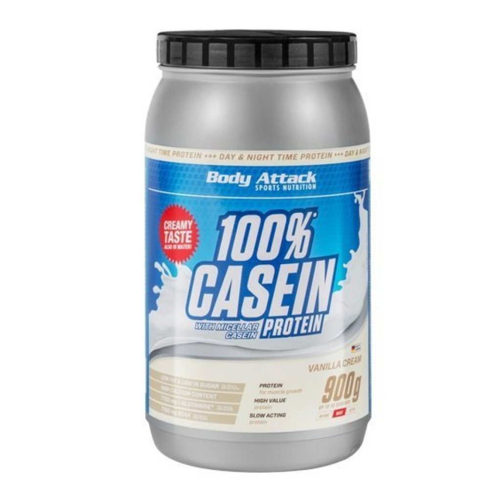 Body Attack Casein Protein, 900 g