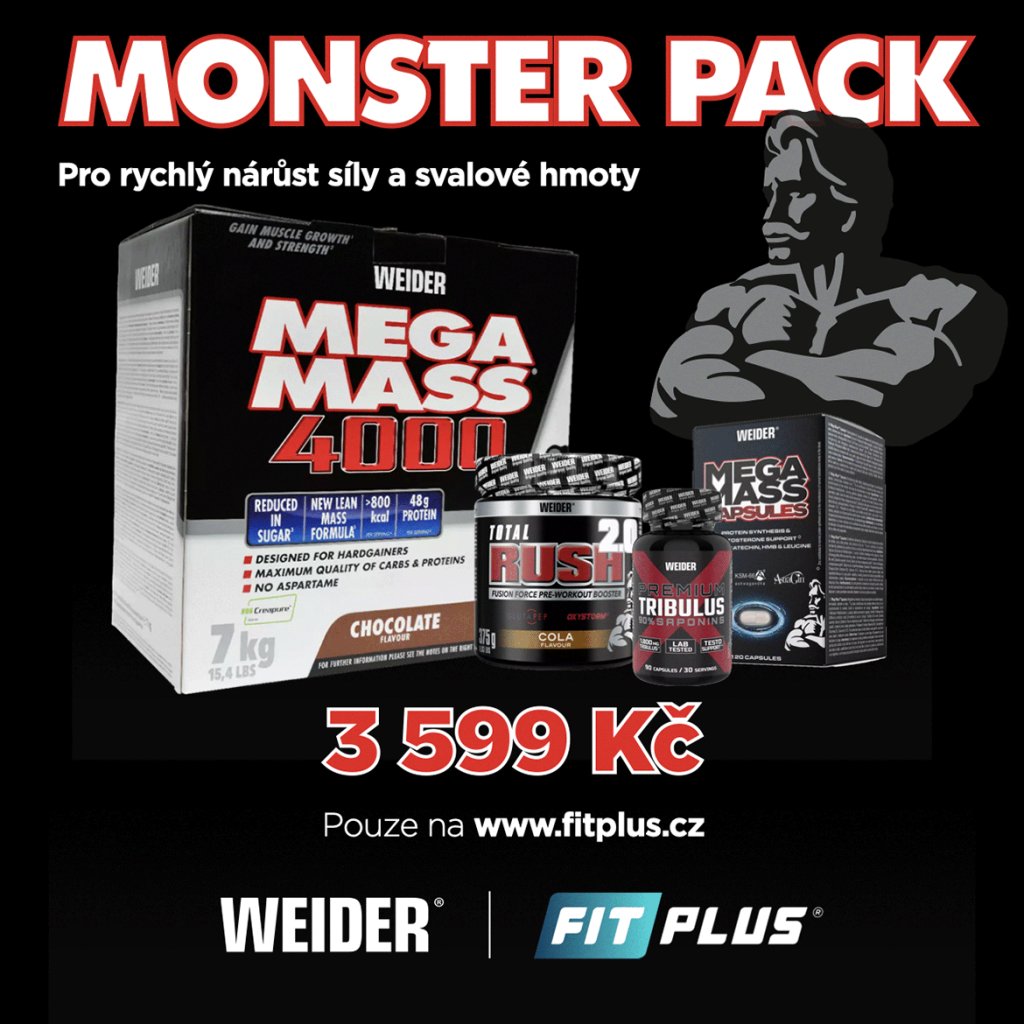 WEIDER Mega Mass Caps 120 Caps - KÖRPERKULT