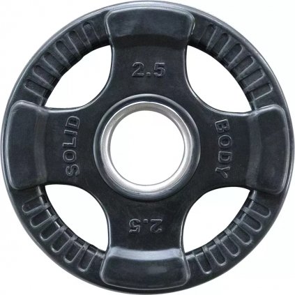 Body Solid Rubber Grip olympic plate 2,5 kg, pogumovaný olympijský kotouč