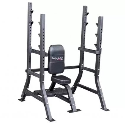 Body Solid Pro Clubline Olympic Shoulder Press Bench SOSB250, lavice pro přední i zadní tlaky na ramena